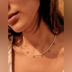 Sezane Zoé Necklace in Turquoise